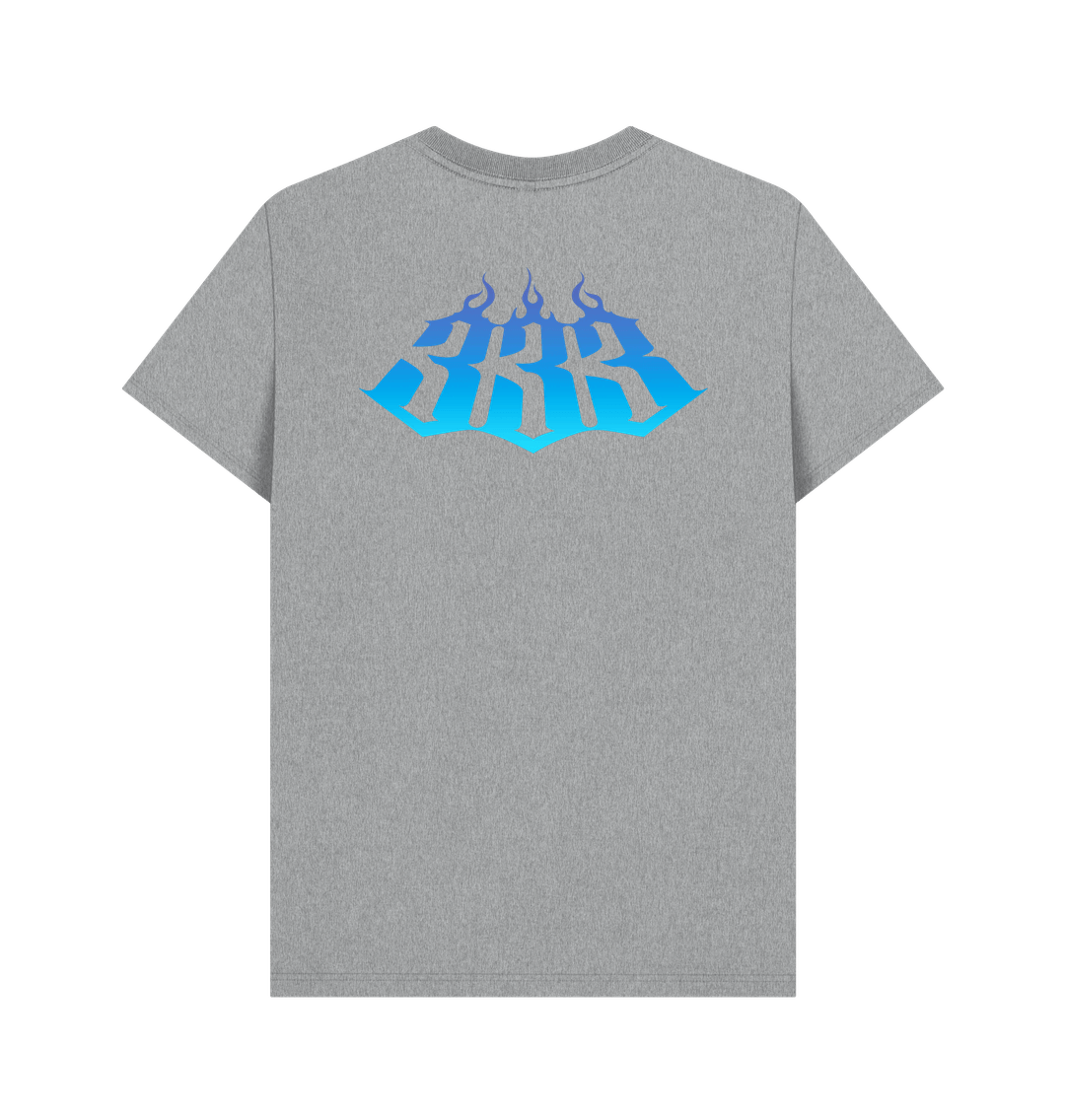 333 Blue Fader Double Drop Eco Tee