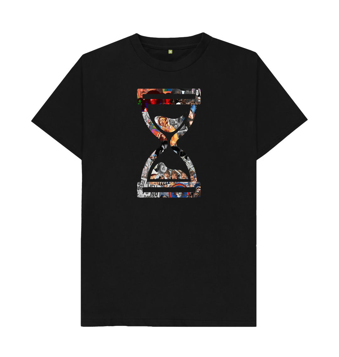 Black Printed T-shirt Front