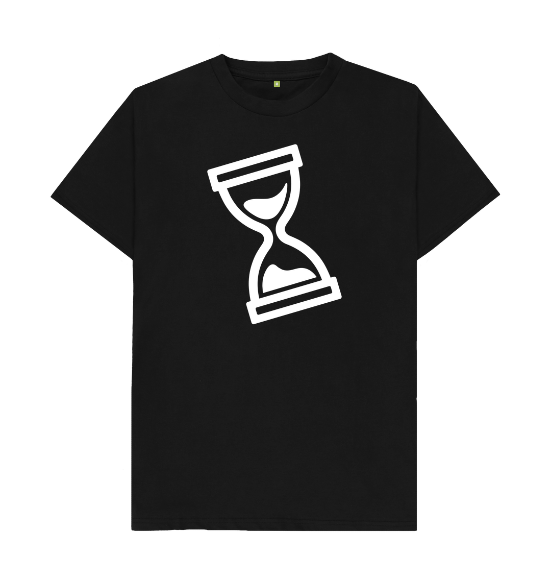 Black Printed T-shirt Front