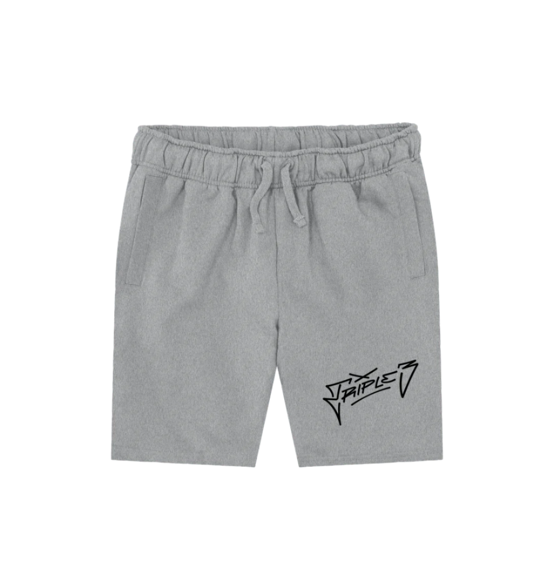 Athletic Grey Triple 3 Signature Shorts