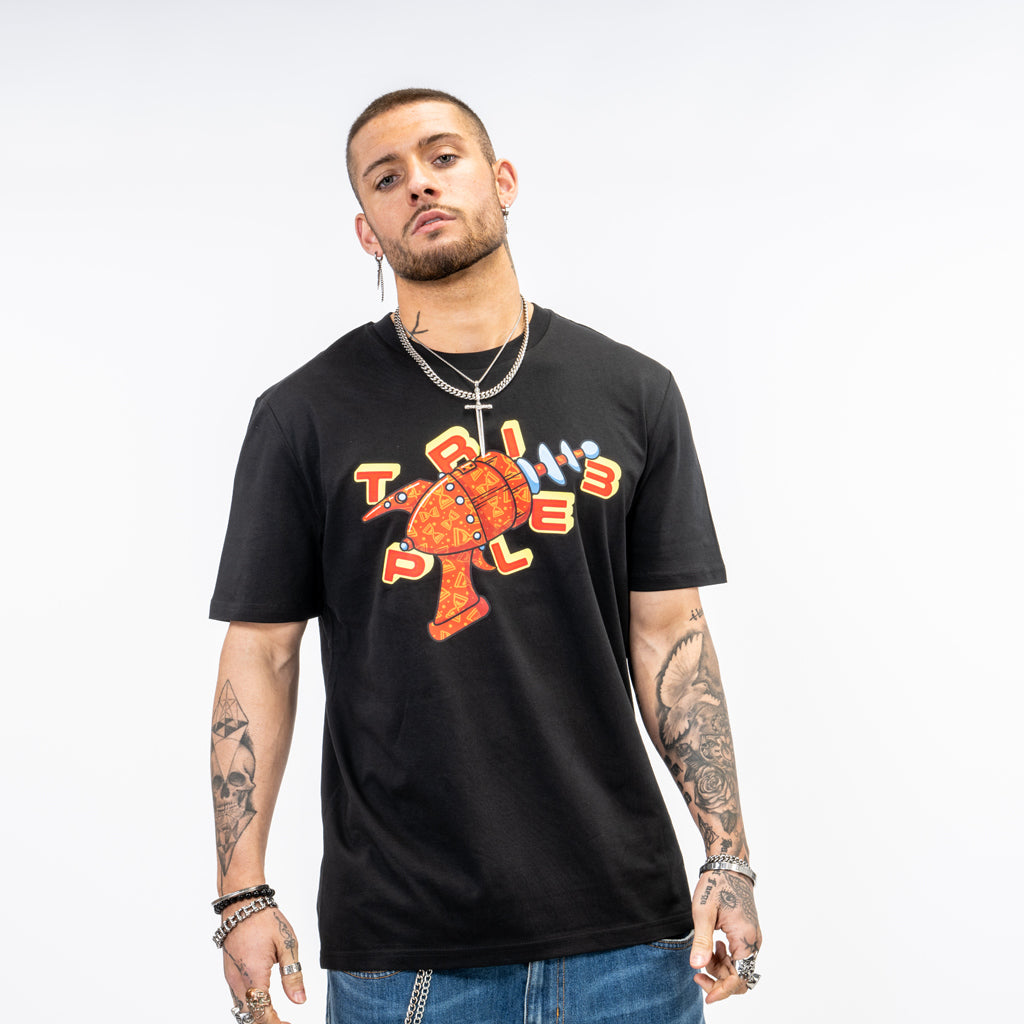 Skate T-Shirt with Large Ray Gun Design
