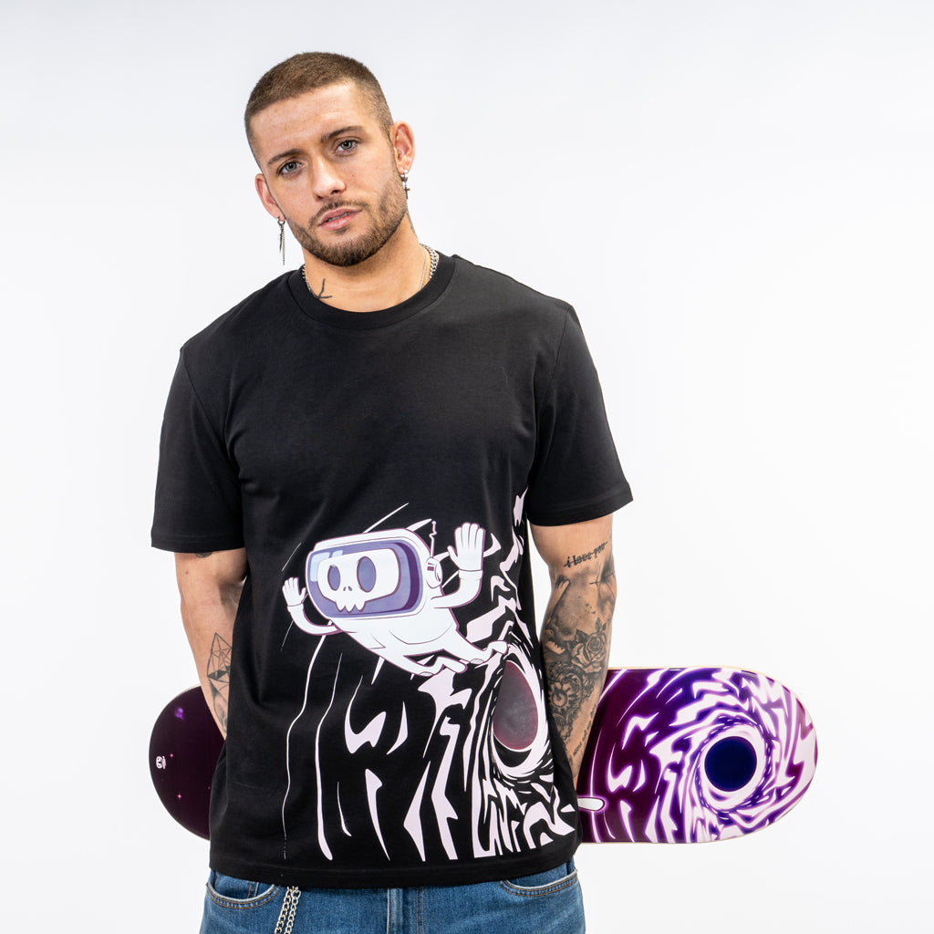 Space Skulls Skate T Shirt
