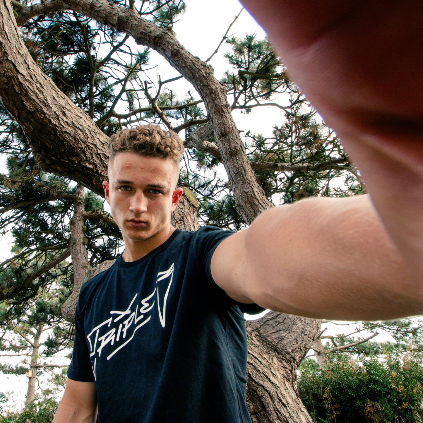 Signature Black Organic Skate T Shirt