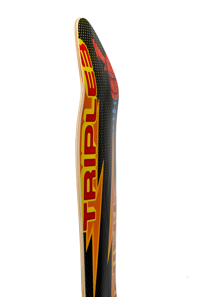 Old School Vintage Retro Shaped Skate Deck