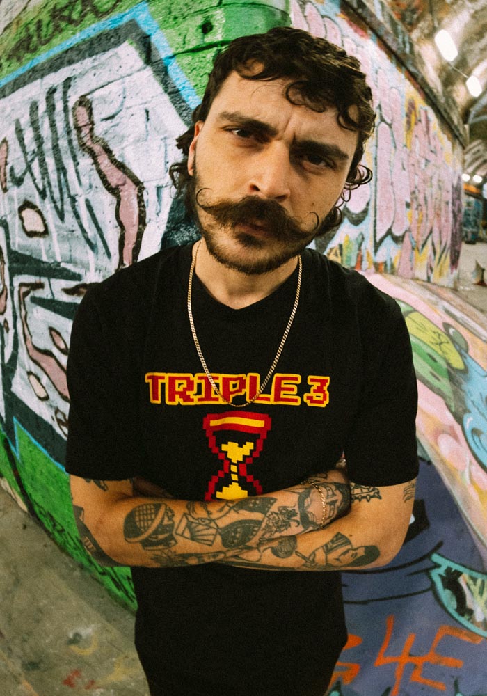 Gethan Wright Triple 3 Skate team