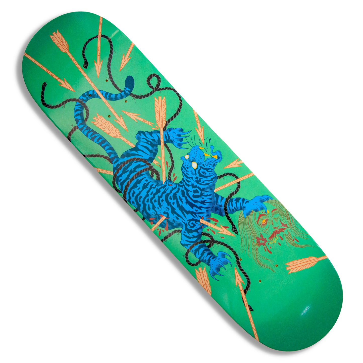 Green Tiger Oriental Deck Design