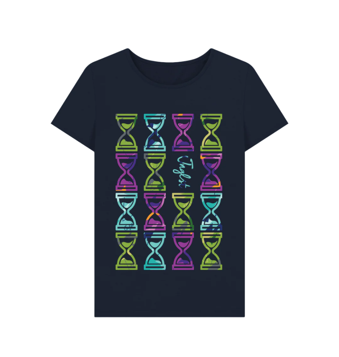 Navy Skate T-Shirt Multi Time