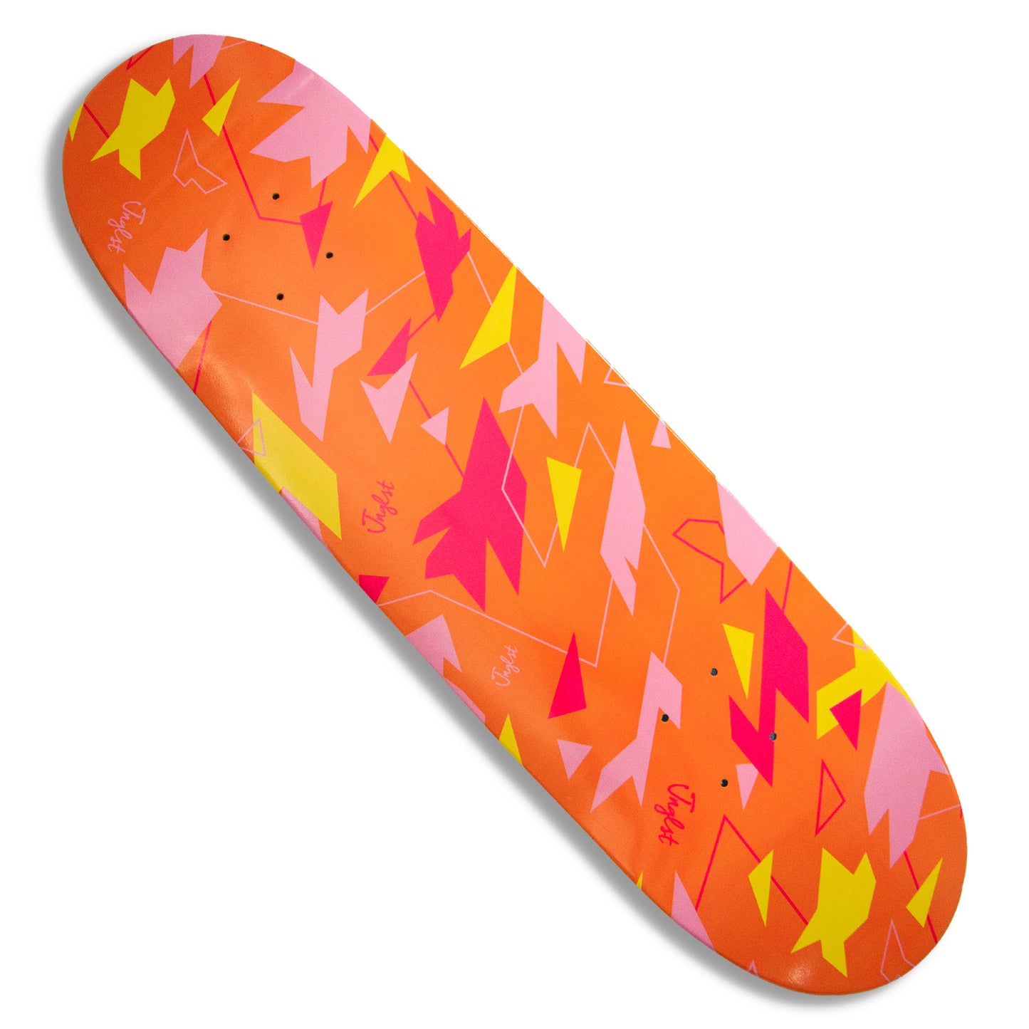 Orange Camouflage Junglist Egg Deck