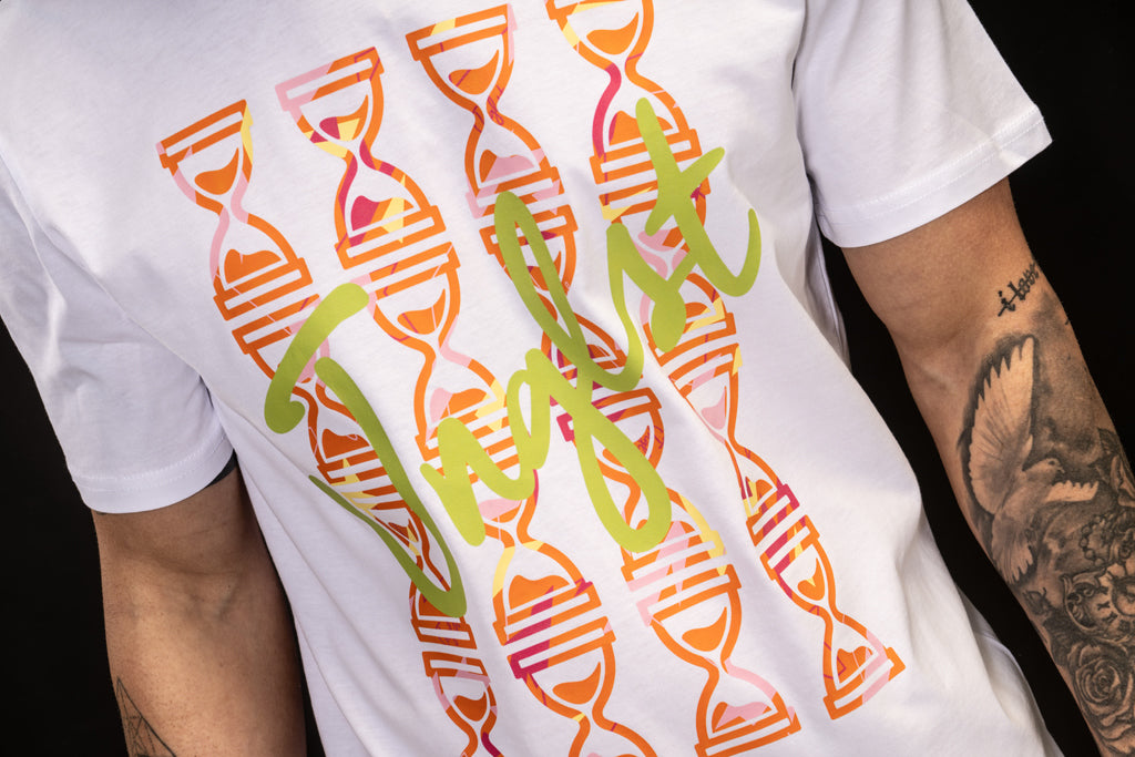 Orange Skateboard T Shirt