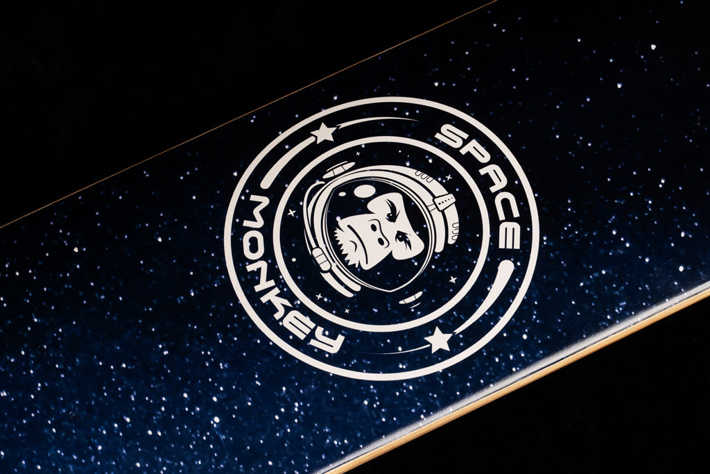 Space Monkey Skate Deck Design
