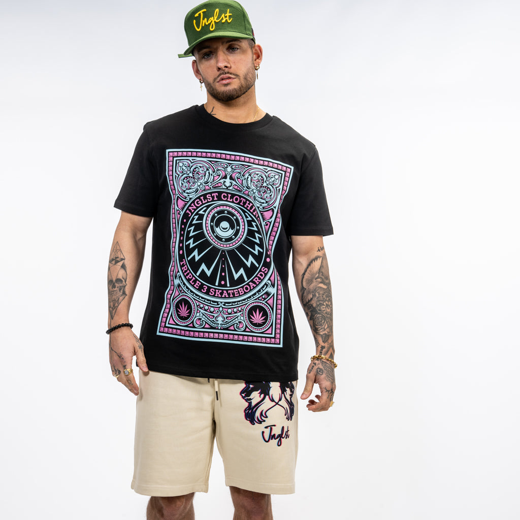 Skate Life Purple and Blue T Shirt