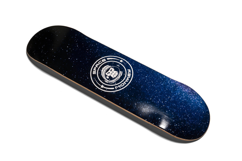 Space Monkey Wooden Skateboard