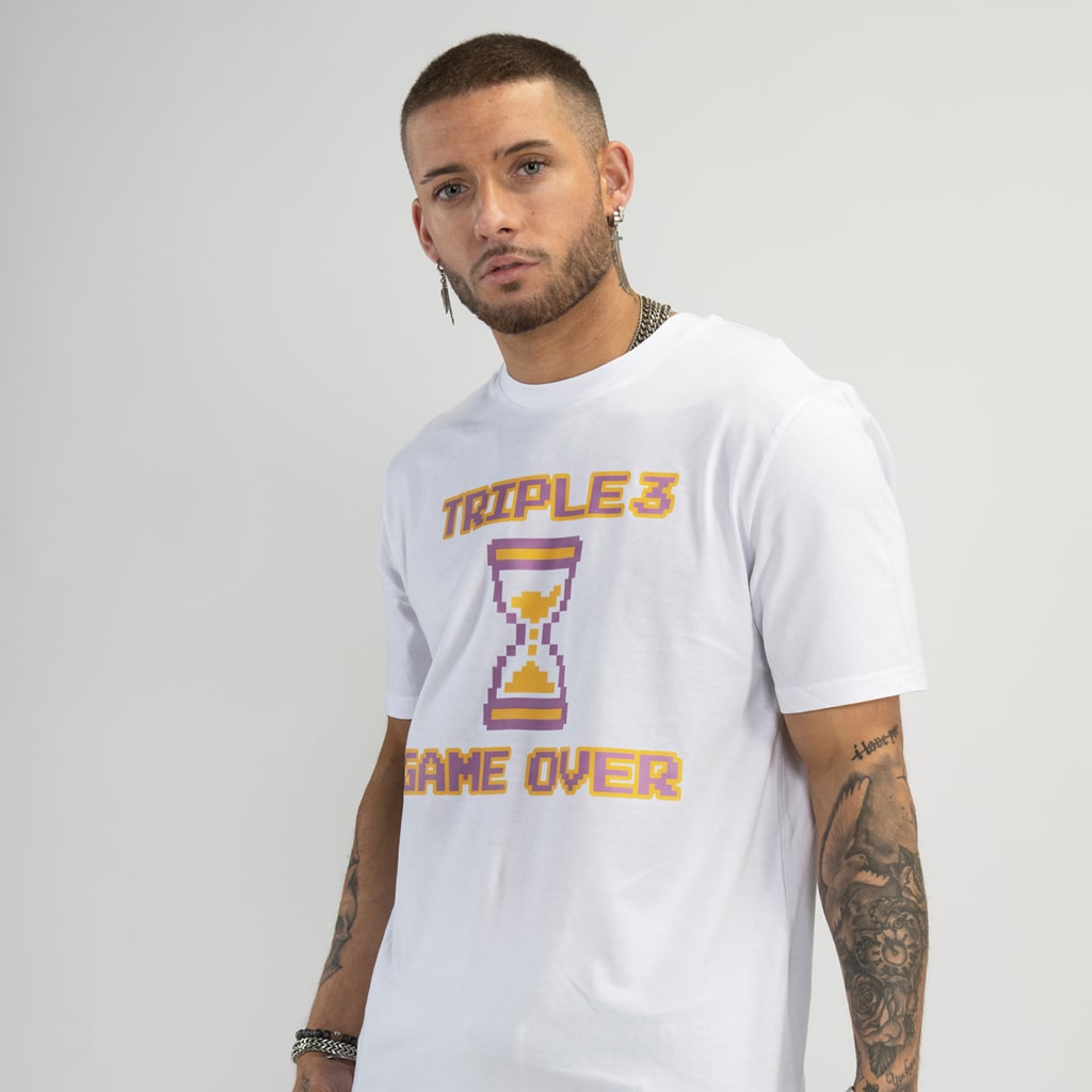 Triple 3 Game Over Skater T-Shirt