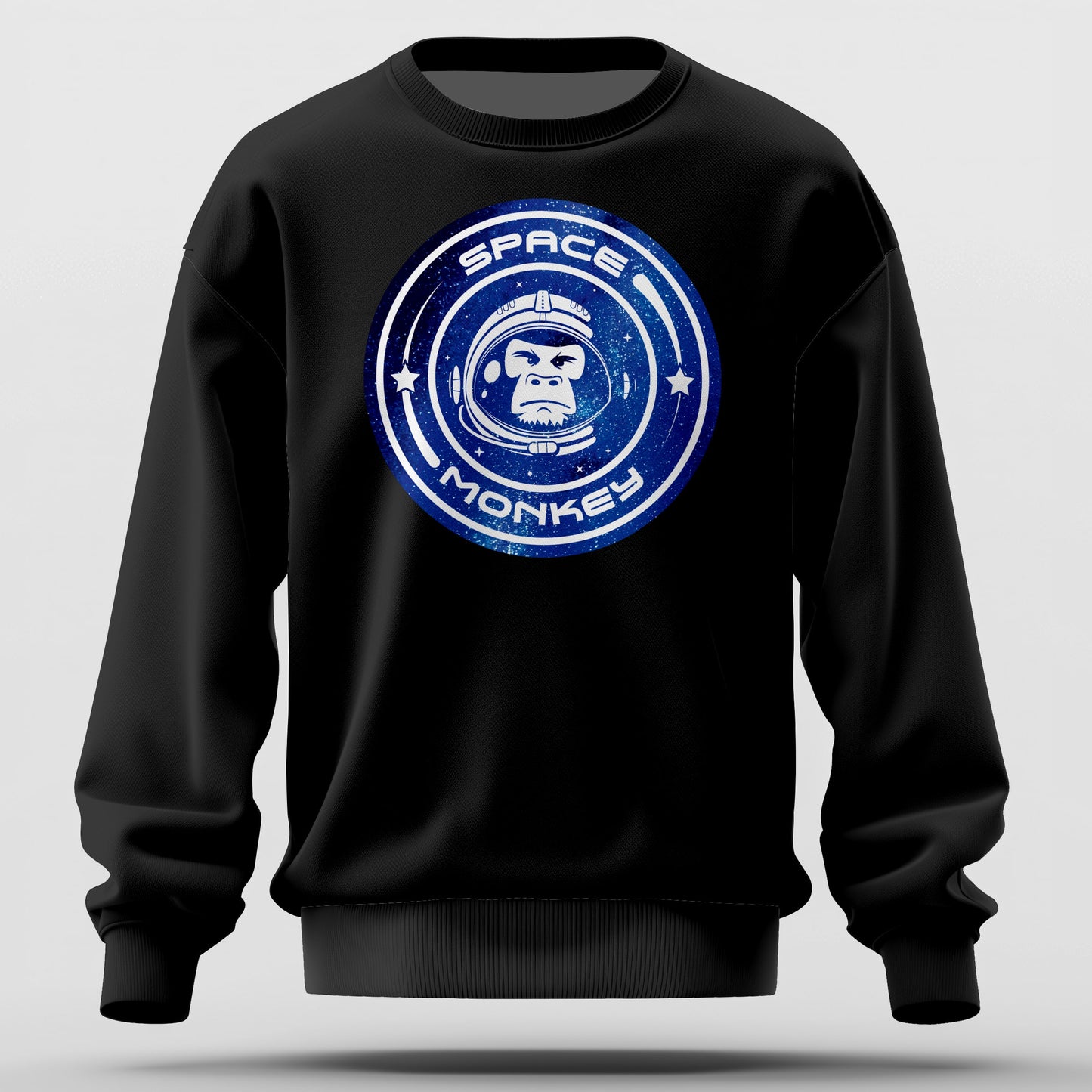 Black Space Monkey Sweatshirt