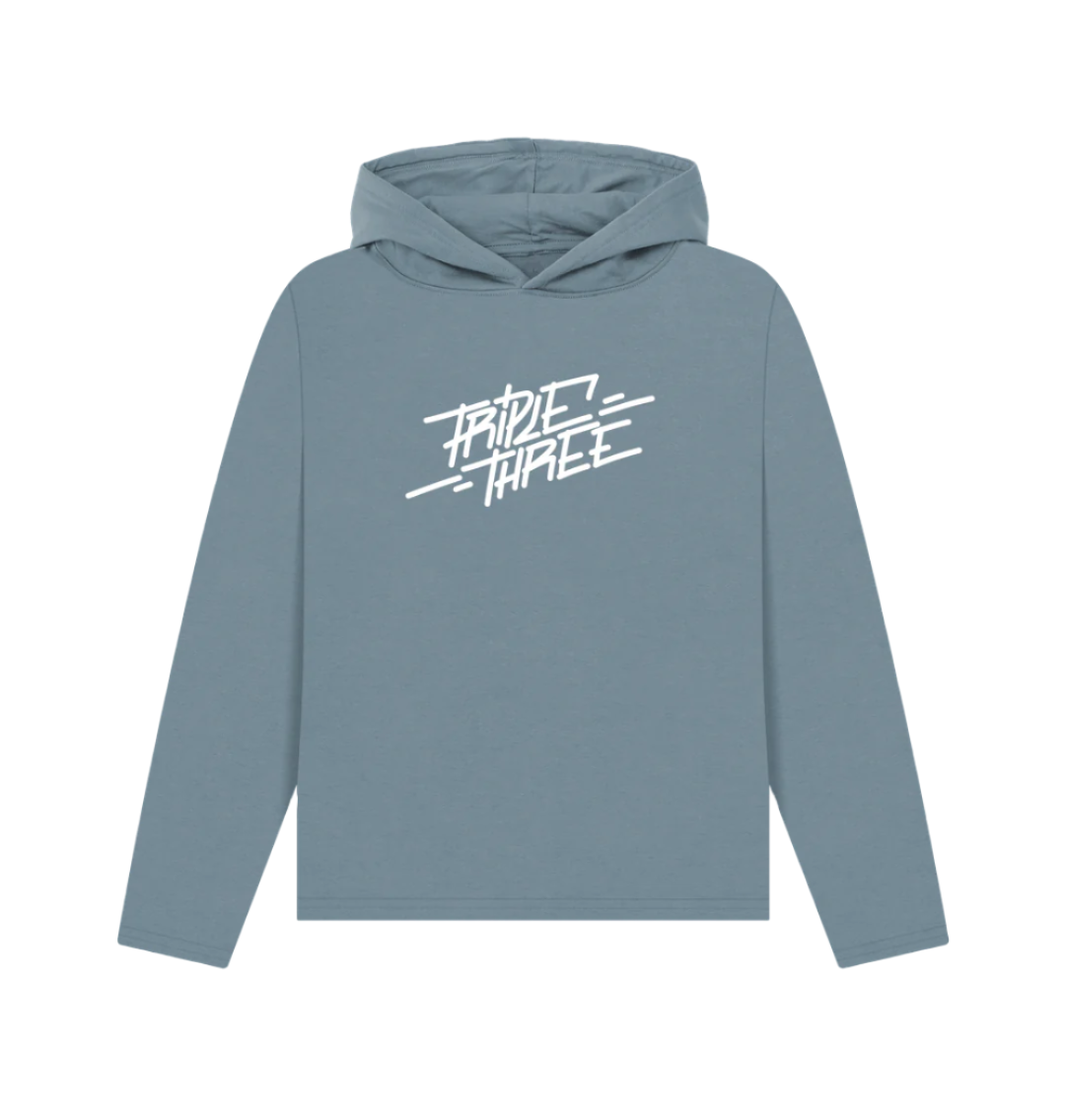 Stone Blue Triple 3 Double Decker Relaxed Fit Hoody