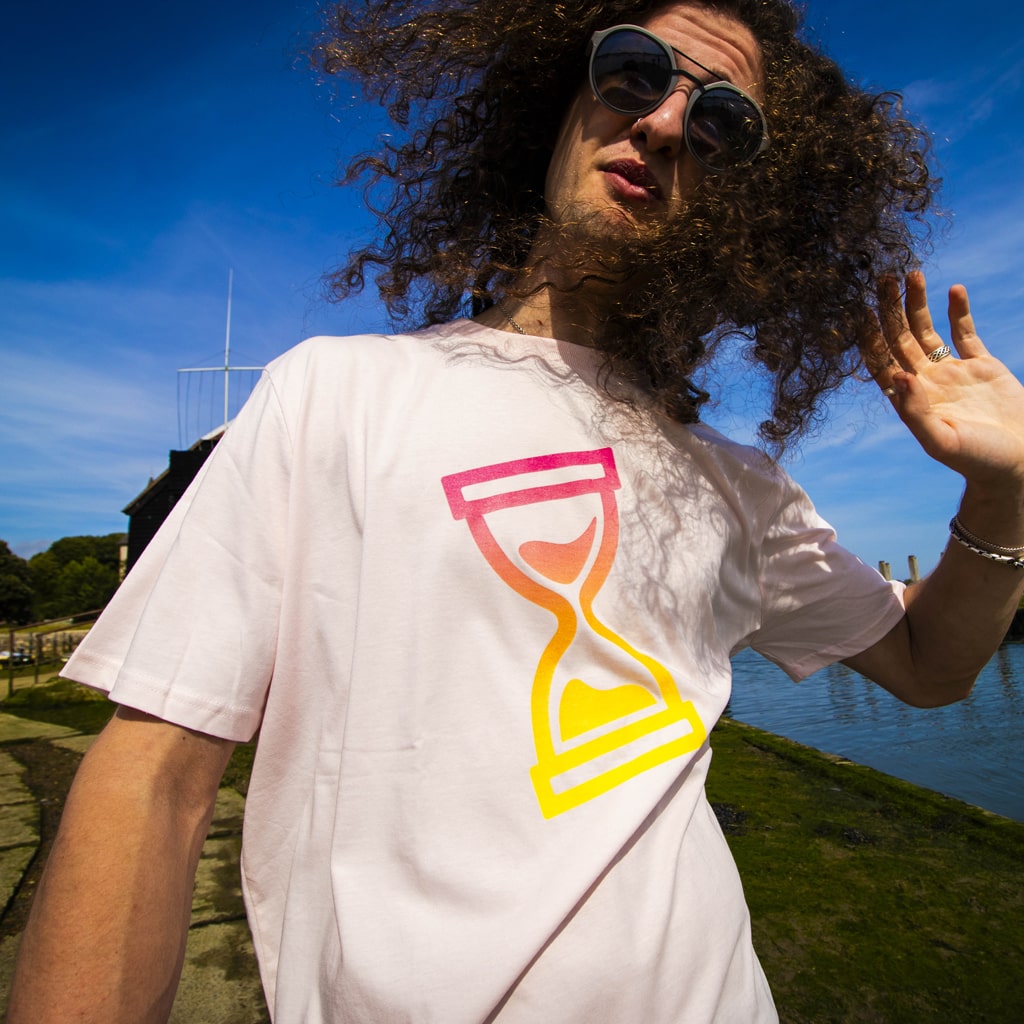 Triple 3 tilted t-shirt