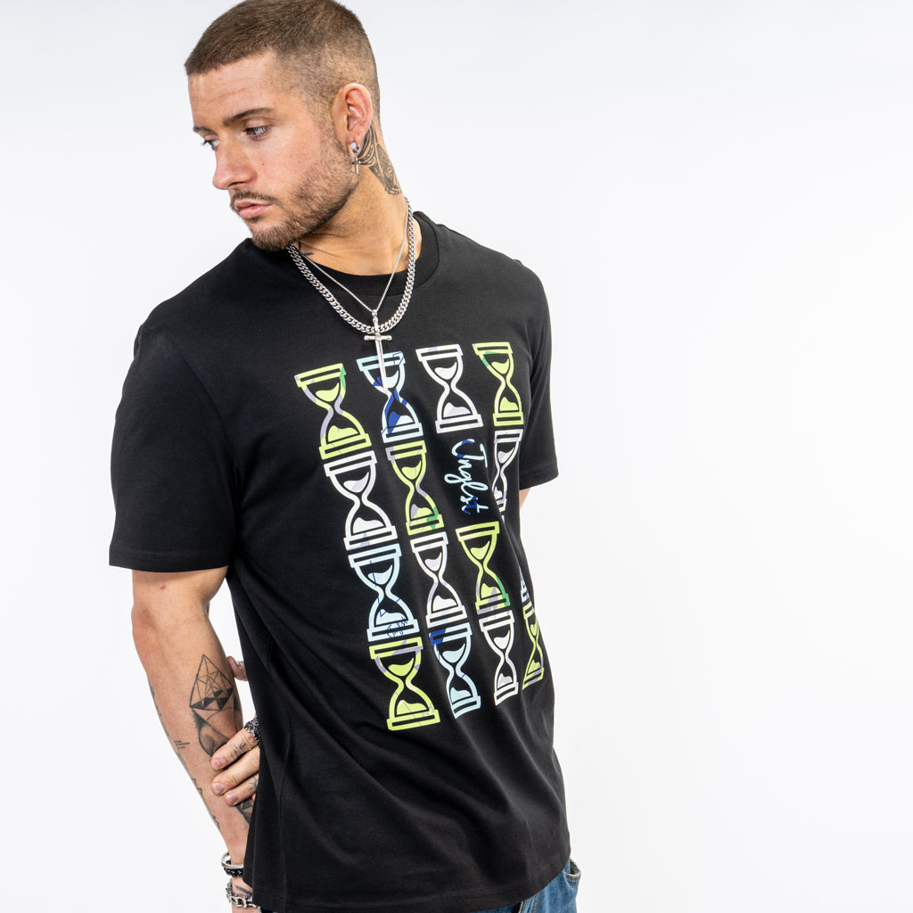 Black Skateboard T Shirt from Junglist Network