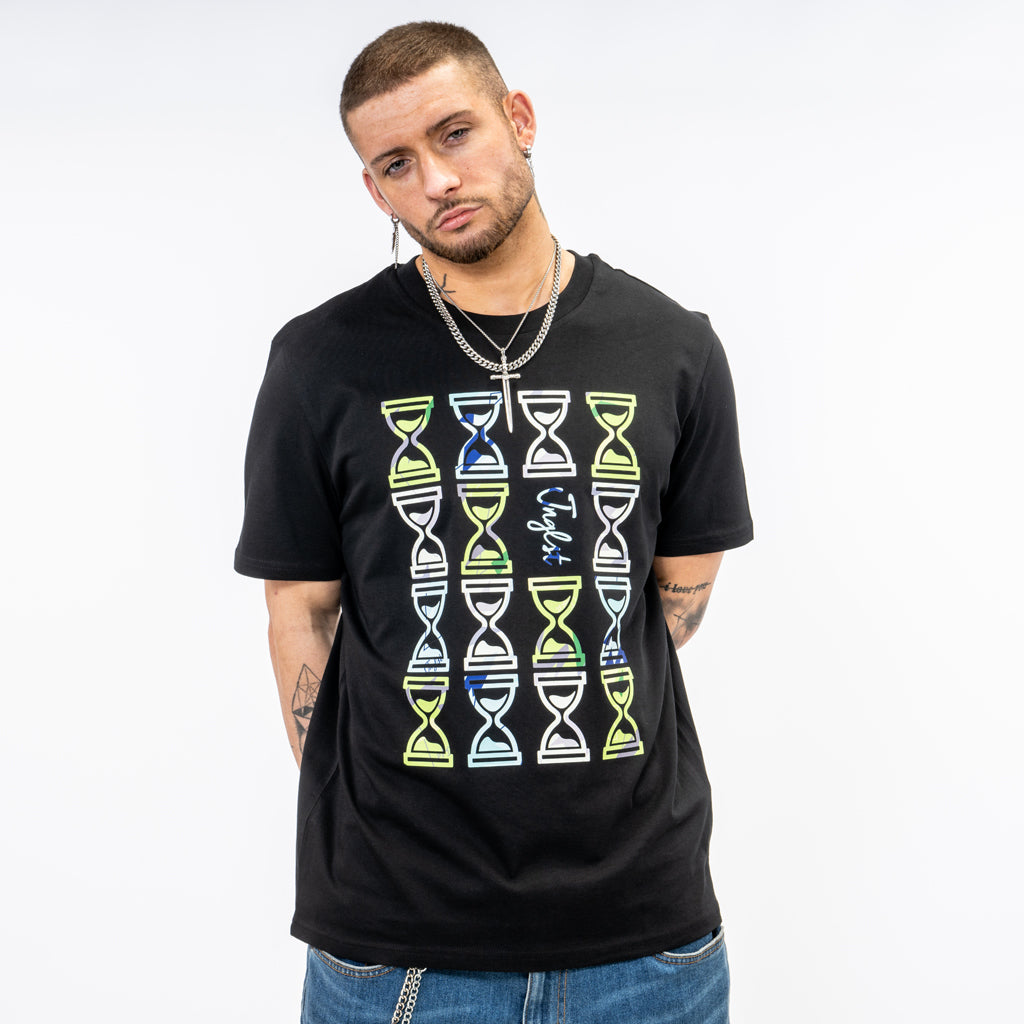 Black Jnglst Skate T Shirt