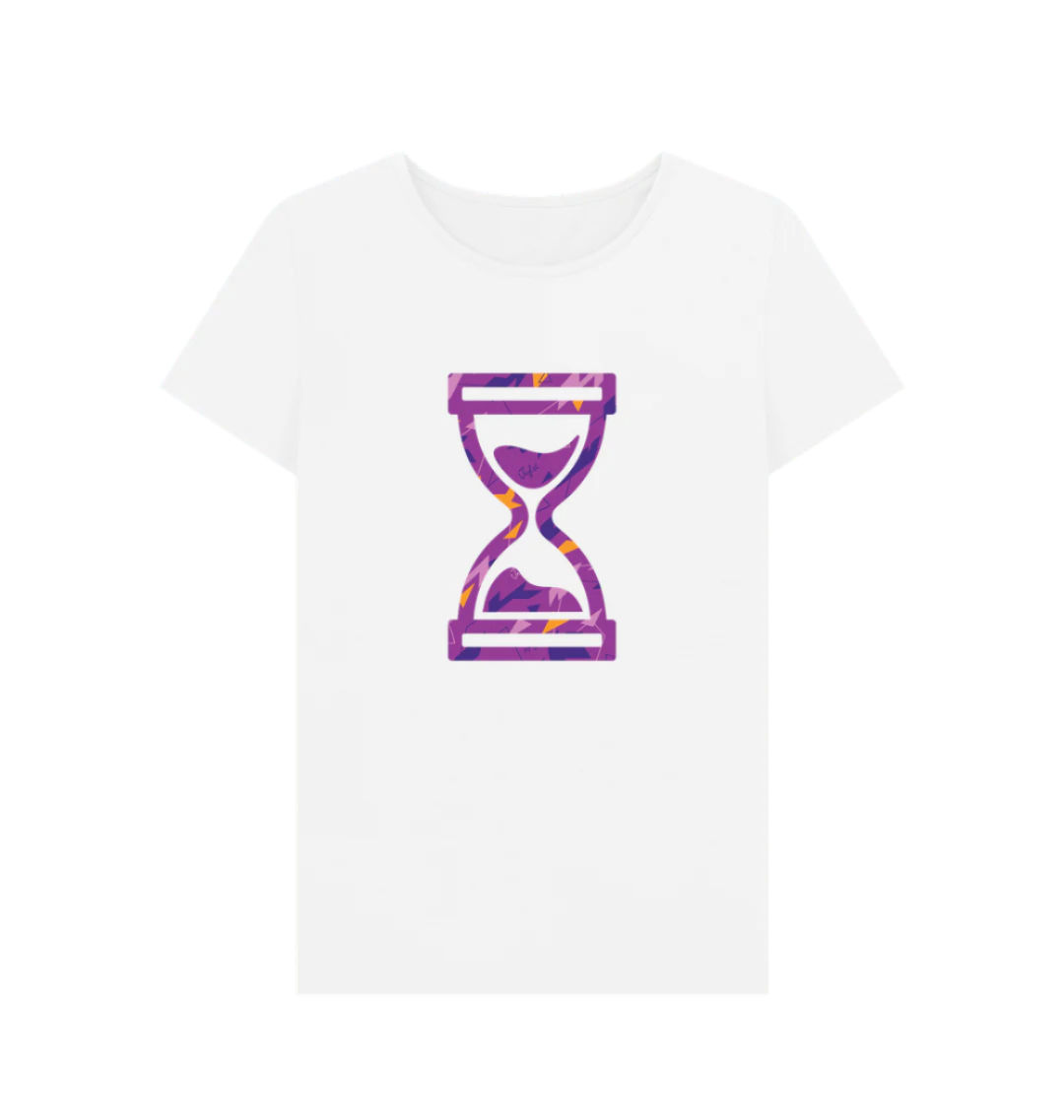 White Camo Time Skate T Shirt