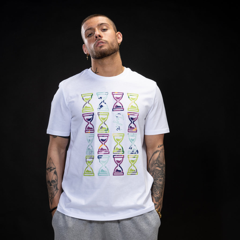 Triple 3 Jnglst White Time Piece T Shirt