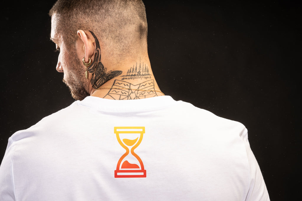Back detail on Triple 3 Ray Gun Skate T Shirt