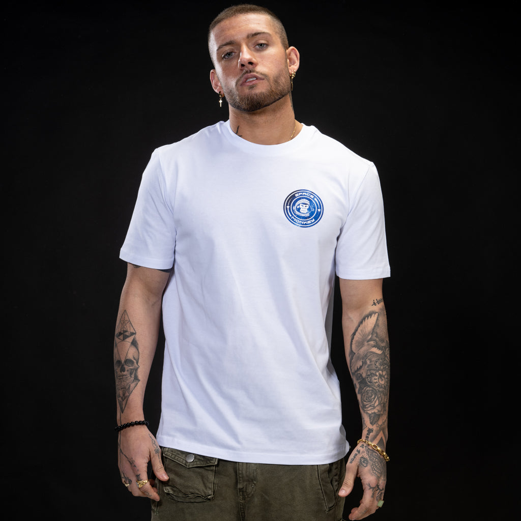 White Space Monkey Organic T Shirt