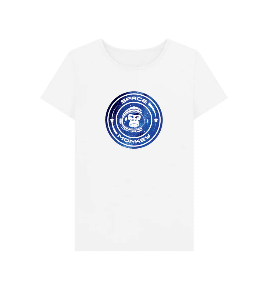 White Space Monkey Women's Tee
