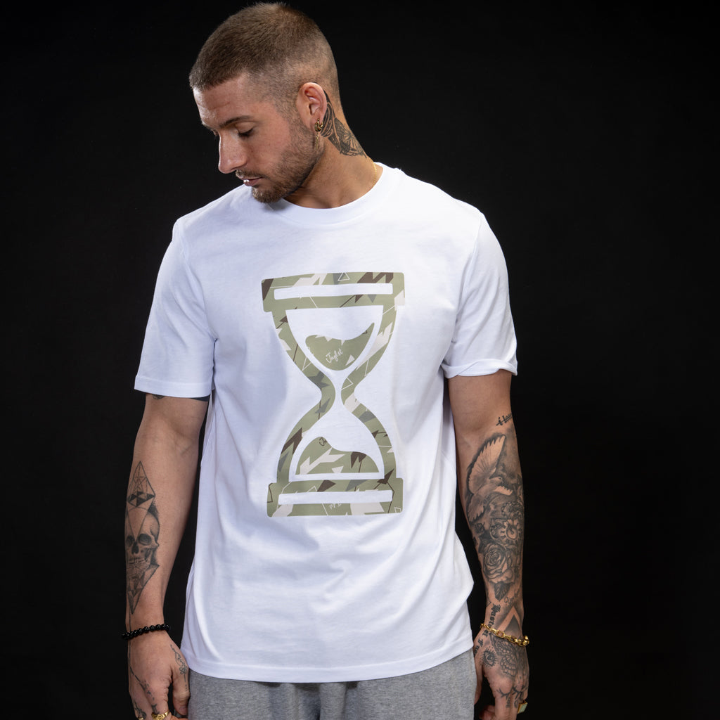 White Junglist Network Collab T Shirt