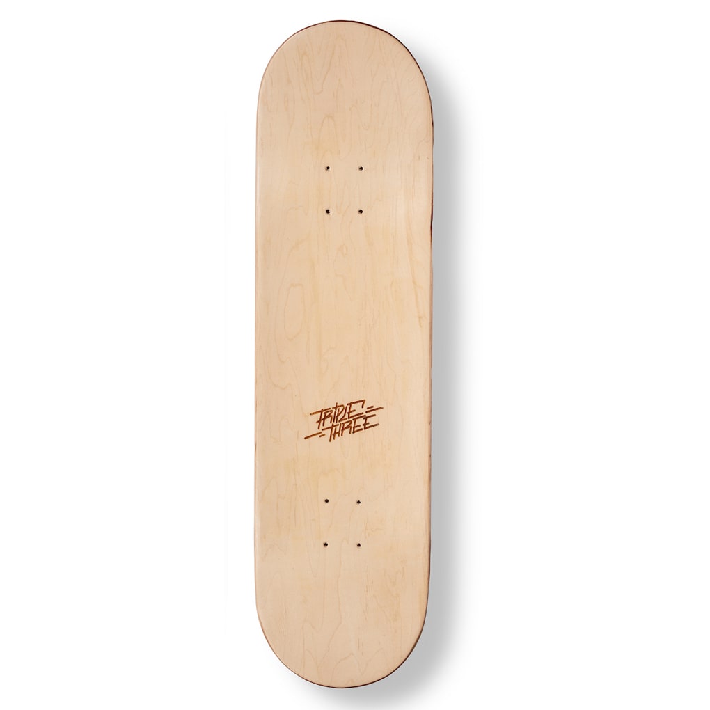 Wooden Maple Skateboard board by Triple 3
