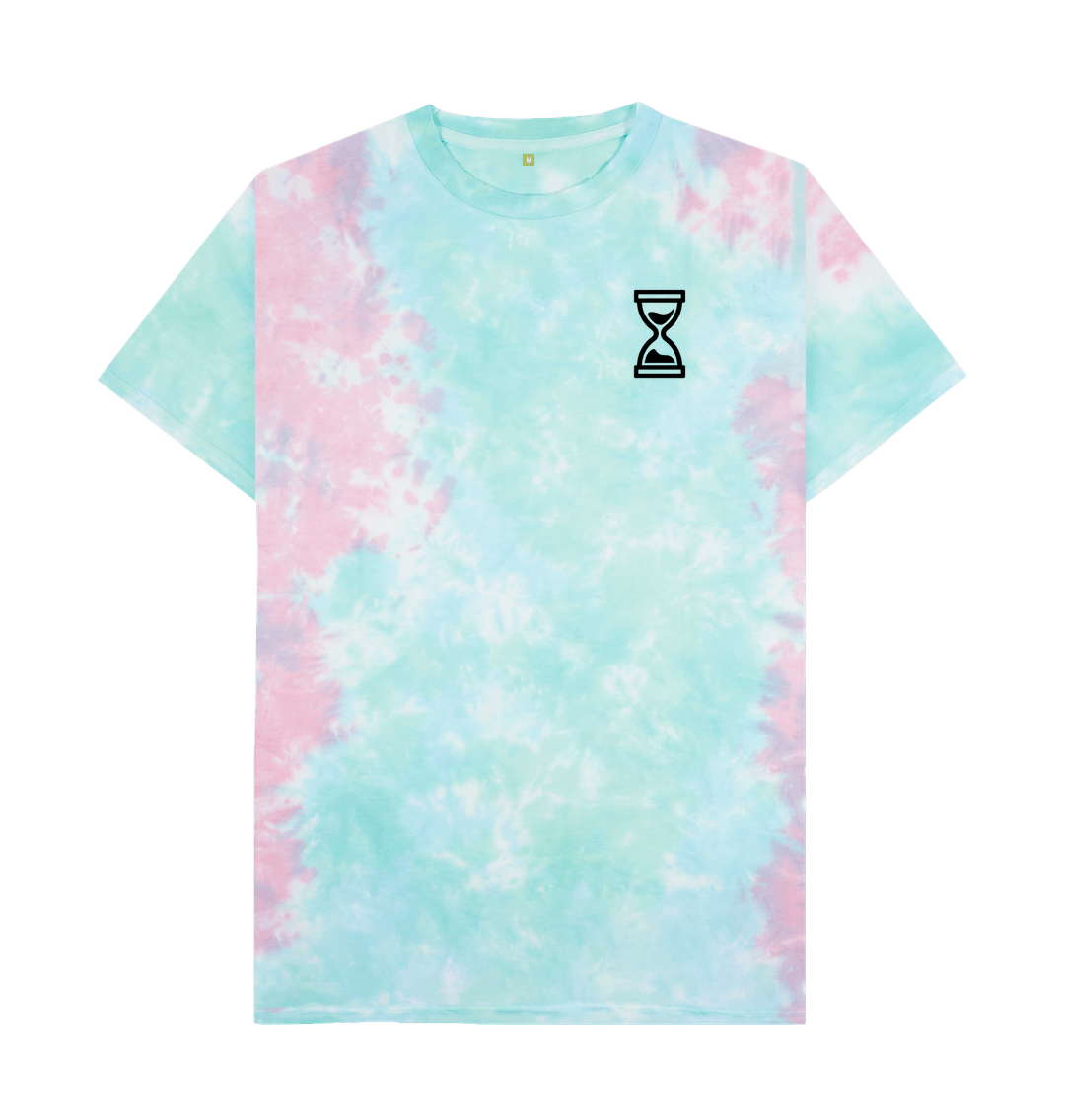 Pastel Tie Dye Printed Premium T-Shirt Front