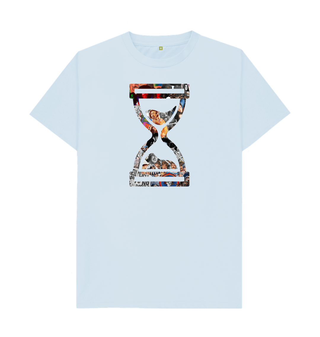 Sky Blue Printed T-shirt Front