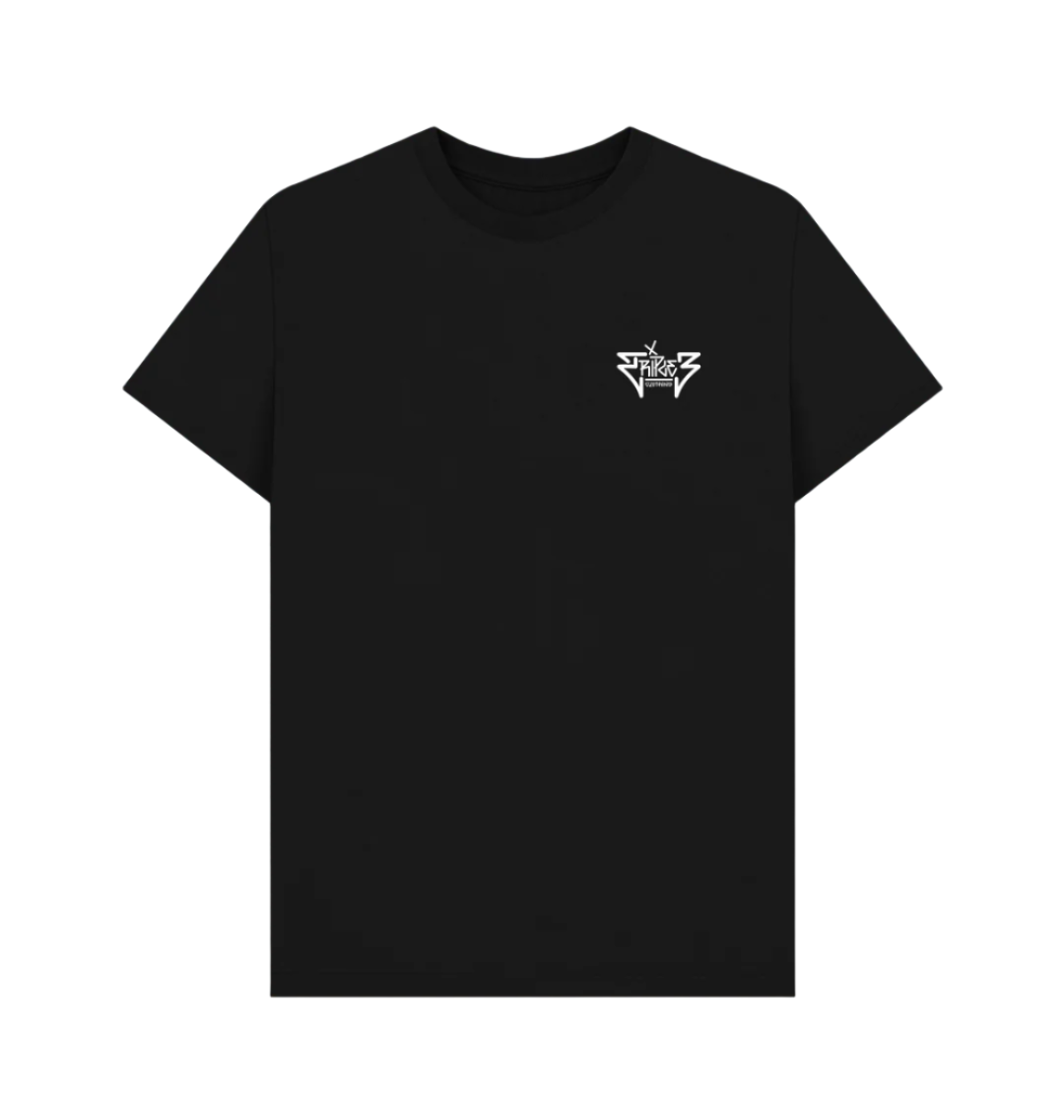 Black Triple 3 Mirror Black Double Drop Tee