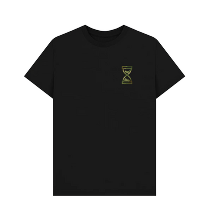 Black Triple 3 Camo Time Double Drop Front Print