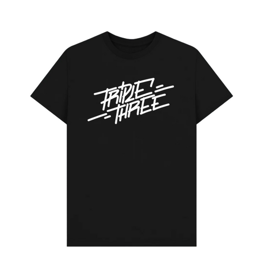 Black Triple 3 Black Double Decker Graf Tee