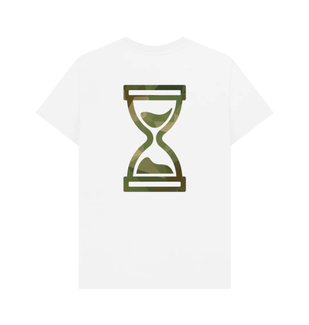 Triple 3 Camo White T Shirt back print