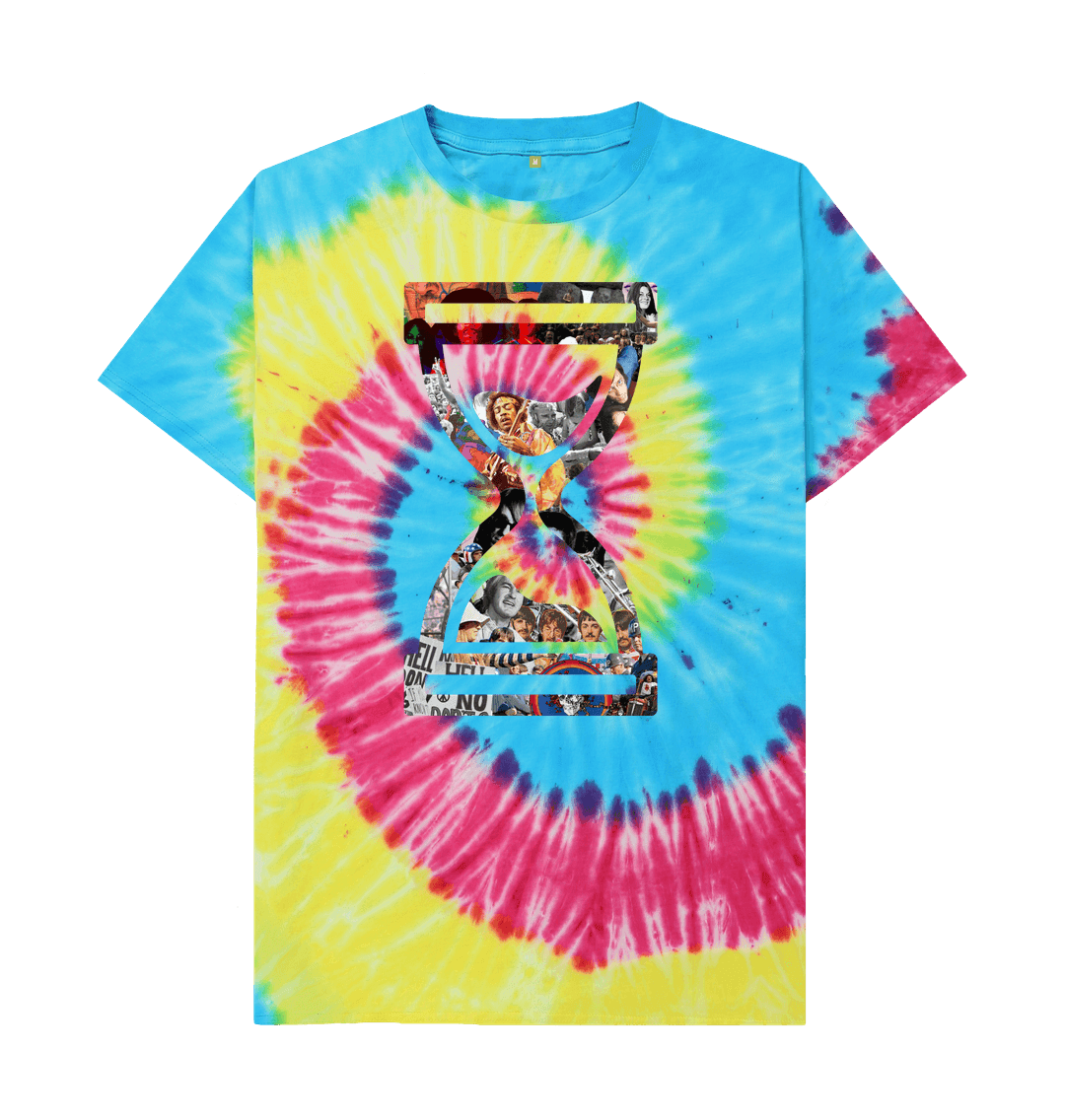 Tie Dye Printed T-shirt Front