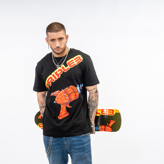 Ray Gun Wrapped Black T-Shirt