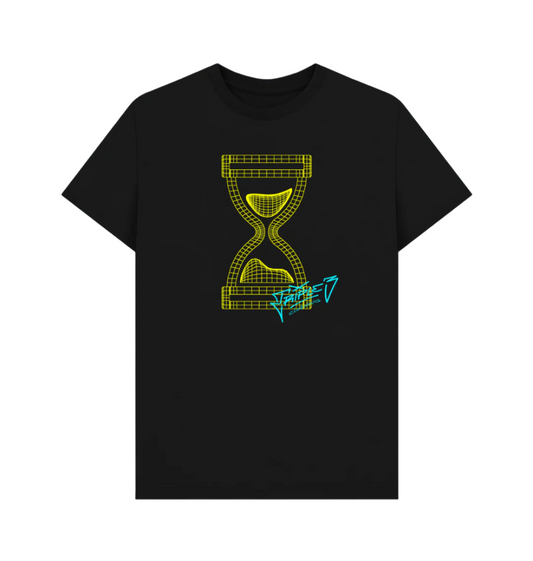 Black Wireframe Cornered Yellow Skateboard Clothing