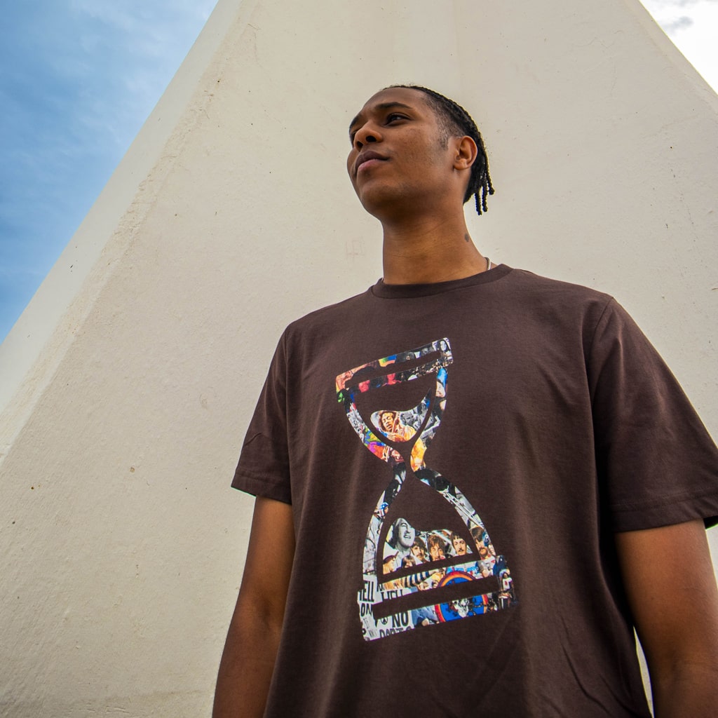 Trip le 3 Skate Tee Brown