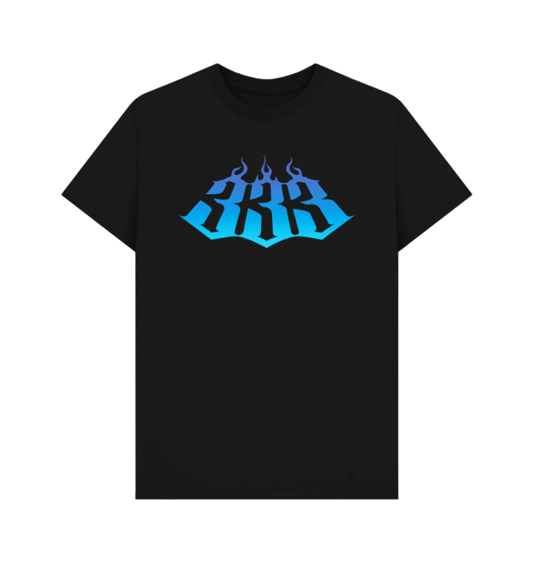 Black 333 Blue Fader T-Shirt