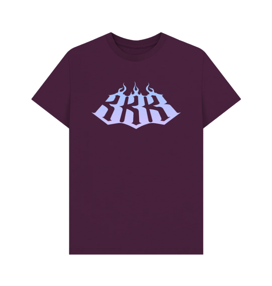 Purple 333 Purple Fade Organic Tee