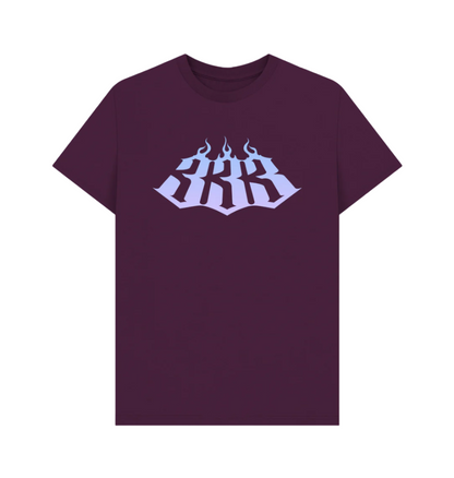 Purple 333 Purple Fade Organic Tee