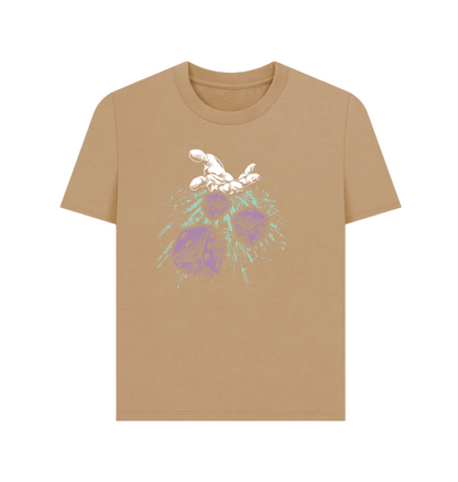 Sand Lucky Dice Women's Skateboard t-shirt