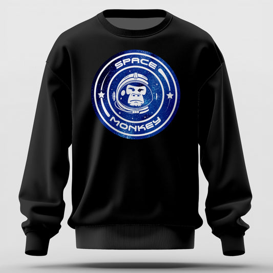 Black Space Monkey Sweatshirt