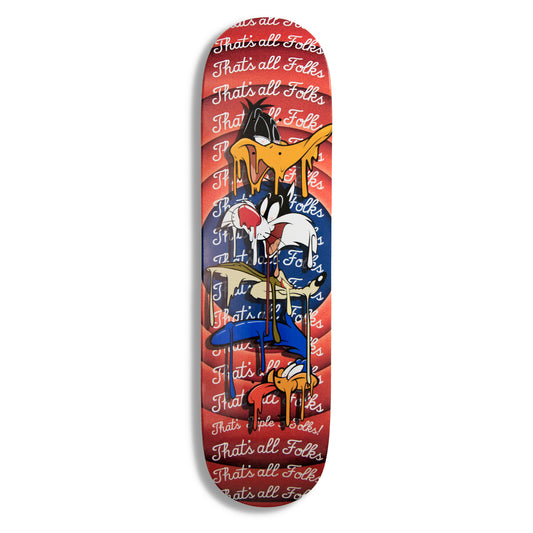 That's All Folks Skateboard Deck